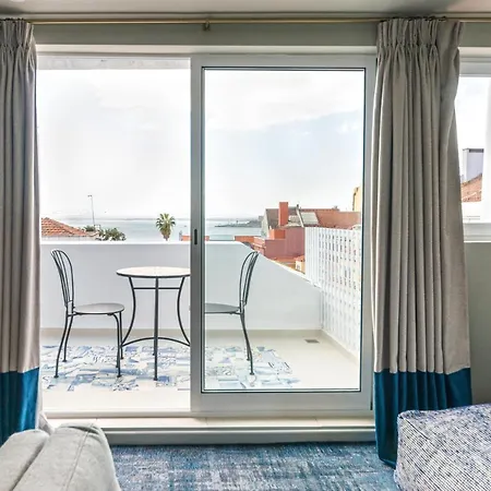 Appartamento Flat With Beautiful View To Tejo River In Lapa *
